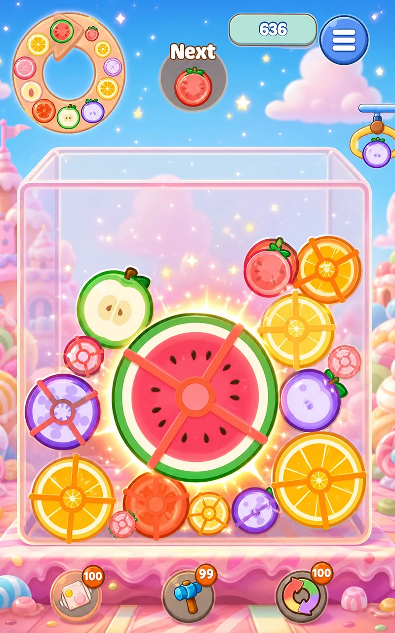 Pome Thrive fruit basket scene